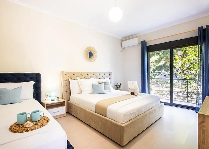 Charm 3, 1br Ap, Kitchen, Parking & Patio Daire Saranda